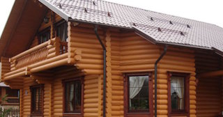 Строительство дома из оцилиндрованного бревна в Кинешме - от 137293 рублей