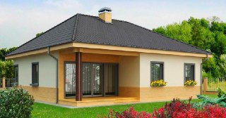 Строительство одноэтажных домов Кинешма цена от 24291 руб. м2