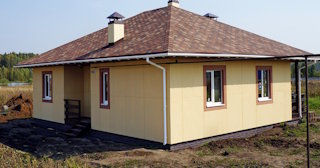 Одноэтажный дом из панелей под ключ в Кинешме - Строй-Кнш от 137293 рублей